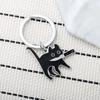 Pendant Black Kitten Key Chains Key Holder Cat Car Keyring Cat Keychain Bag Pendant