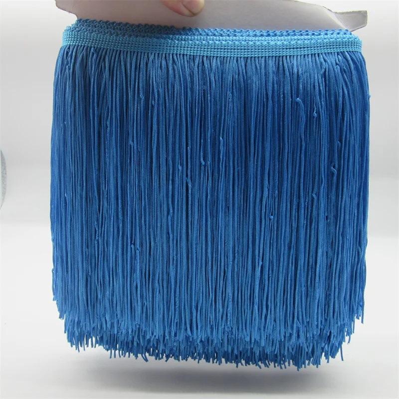 20Cm Wide Polyester Row Beard Latin Dance Fringed Lace Diy Clothing Accessories