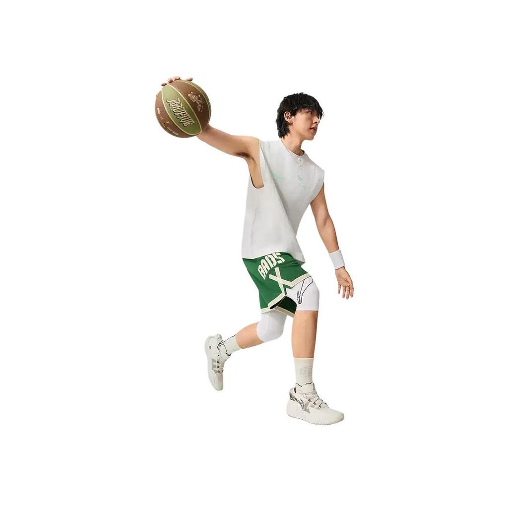 Li Ning Bad Five Модный Универсальный Повседневный Свободный Жилет с Круглым Вырезом и Принтом Букв Мужской Топ Серый AVSV173-1