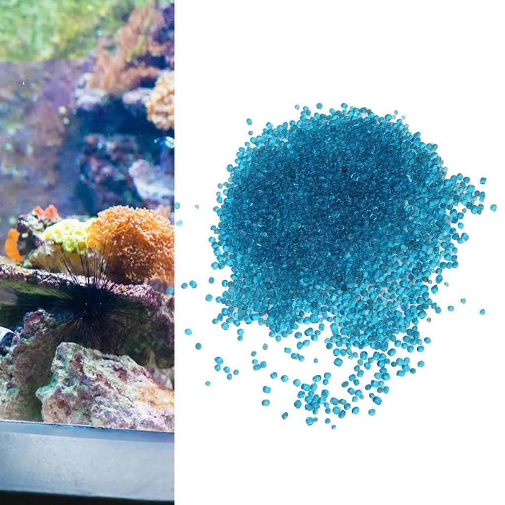 Glossy Finish Aquarium Gravel Crystal Beads Vase Filler Fish Tank Beads Aquarium Landscaping