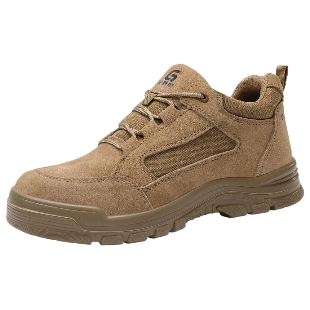 Модные кроссовки Новая антистатическая обувь Защитная обувь с защитой от раздавливания и прокола Мужская удобная обувь с металлическим подноском Дышащая рабочая обувь