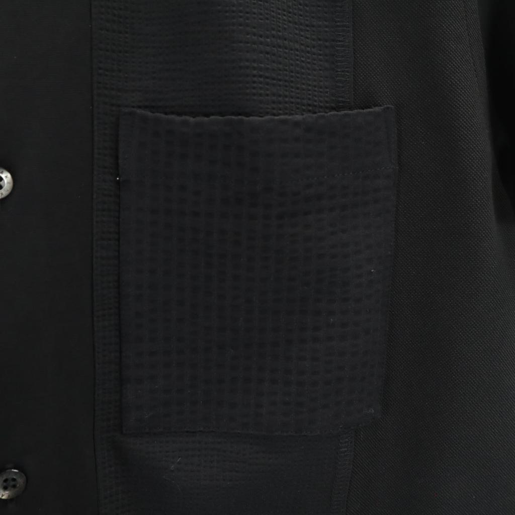 Takeo Kikuchi Рубашка с коротким рукавом 1 черная Мужская Б/У