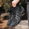 Модная мужская повседневная обувь, нескользящая обувь для походов и альпинизма, дышащая легкая мужская спортивная обувь с высоким верхом для пары
