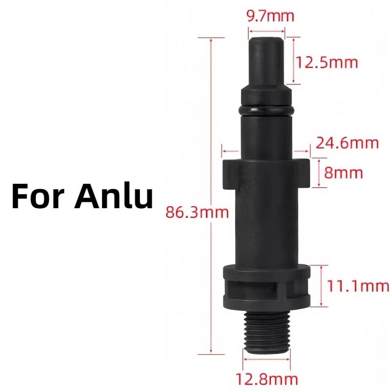 Anlu/Lava/YILI/Karcher/Bosch адаптер для пенной насадки на пистолет для мойки автомобилей аксессуары для мойки под высоким давлением насадка под разными углами