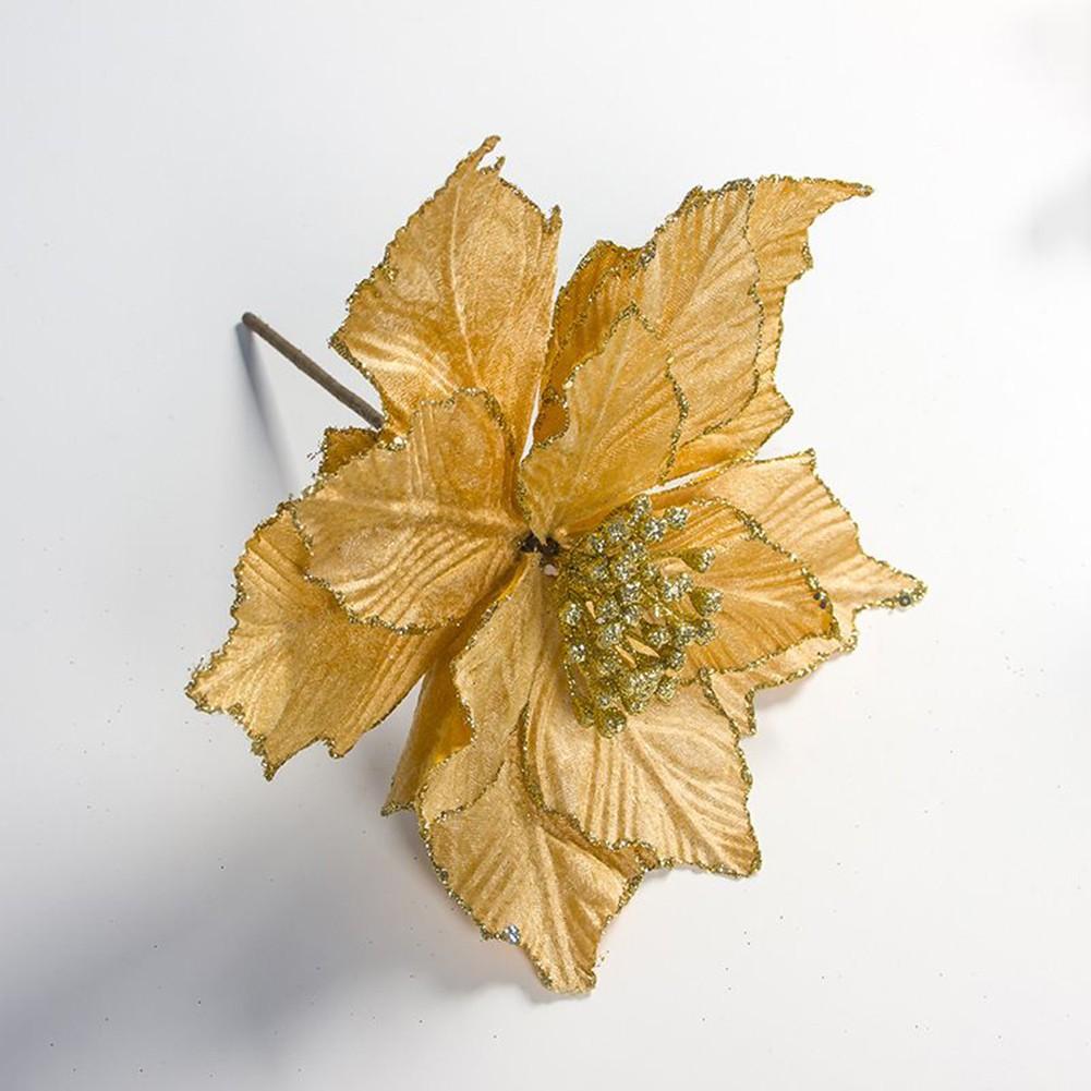 Украшение для елки Цветок Блестящий цветок Украшение для елки