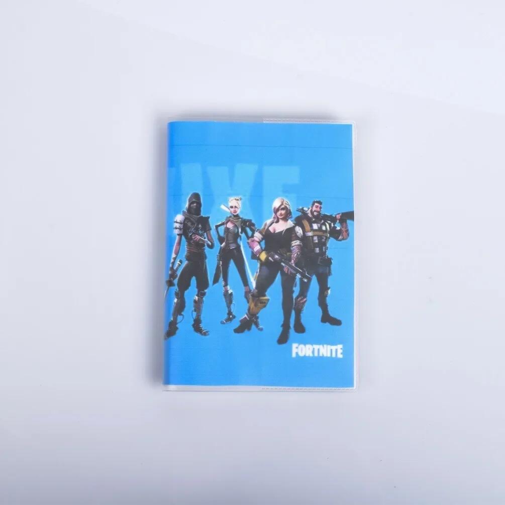 Fortnite Notebook Anime Notebooks PVC Simple Student Diary Cartoon Theme Writing Journal School Supplies Project