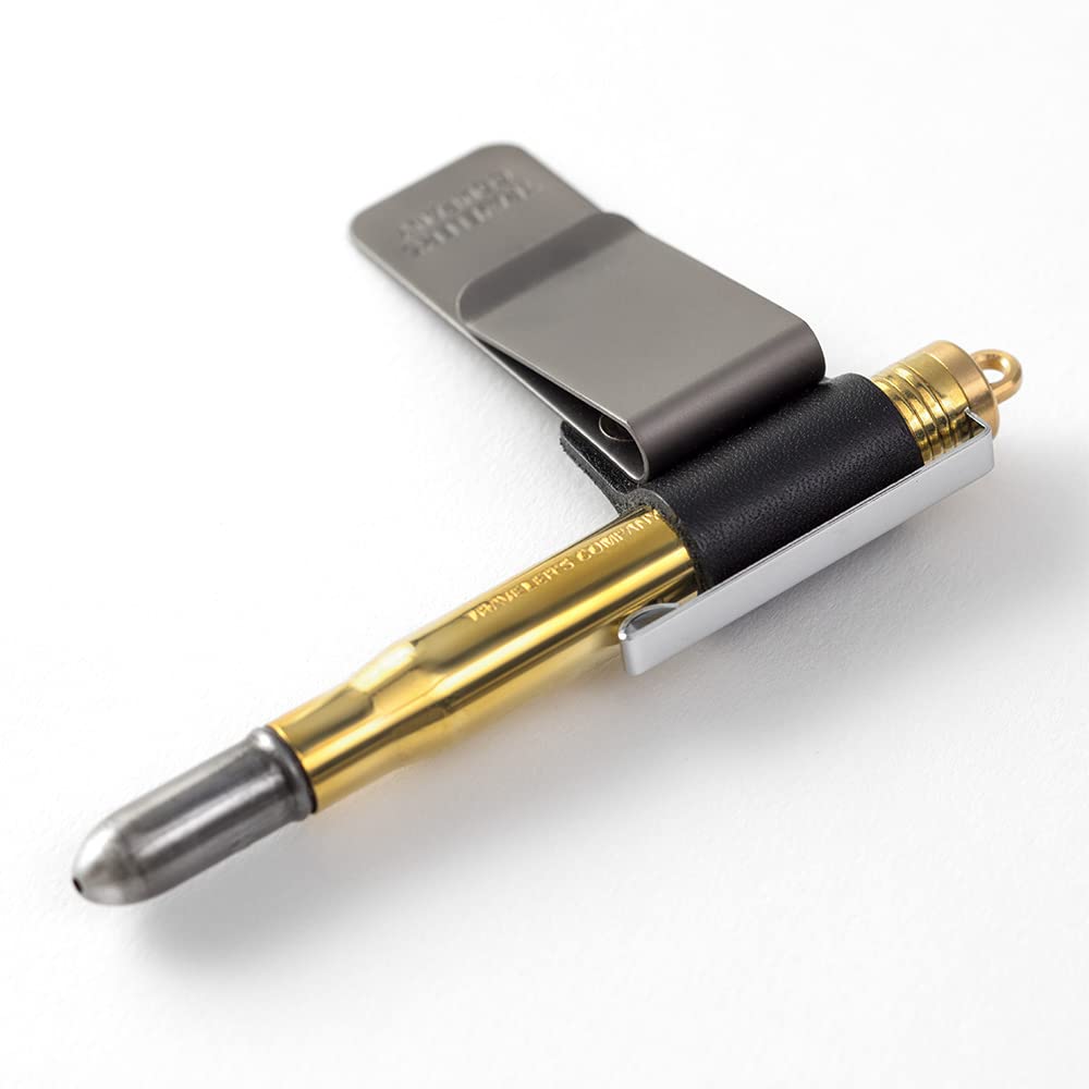 Держатель для ручек Traveler's Notebook M Black 016 Безопасный аксессуар для ручек для журналов