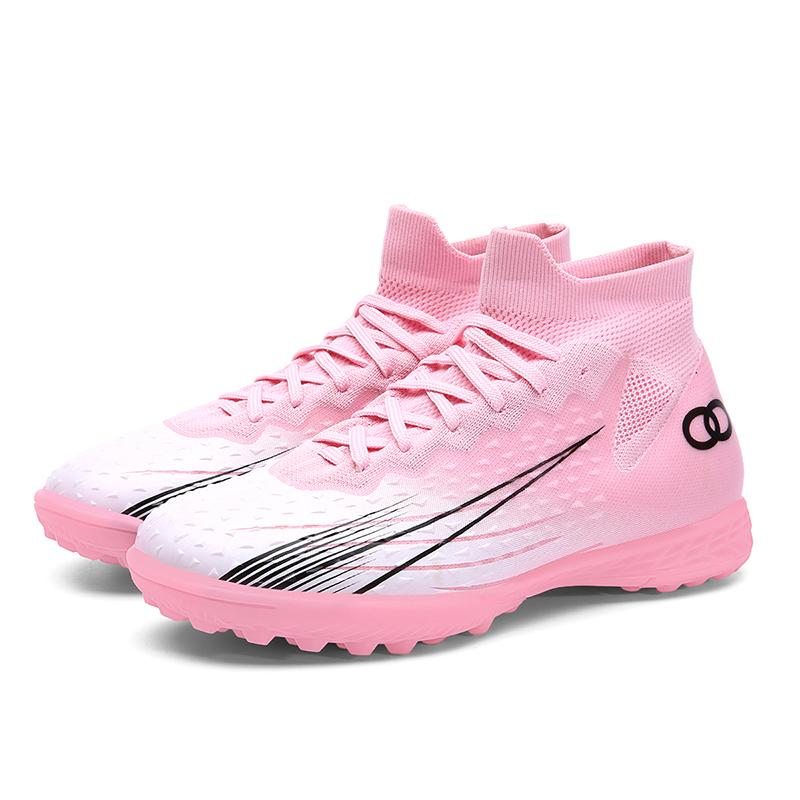 Новые мужские высокие футбольные бутсы высокого качества для профессиональных тренировок футбольные бутсы для игры на траве на открытом воздухе прочные футбольные бутсы кроссовки