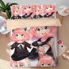 Anime Spy X Family Bedding Set,Spy Family Duvet Cover,Kawaii Anya Quilt Cover and Pillowcases Single/Double/Queen/King