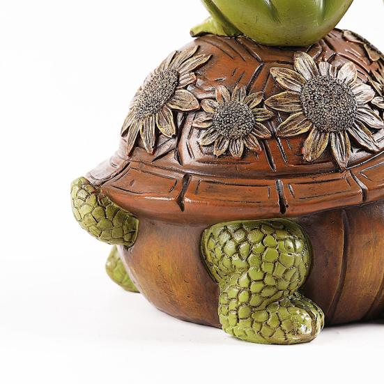 Долговечный DIY ландшафтный дизайн, анти-ломка, милая фигурка животного, садовый орнамент, предметы домашнего обихода, модель лягушки и черепахи