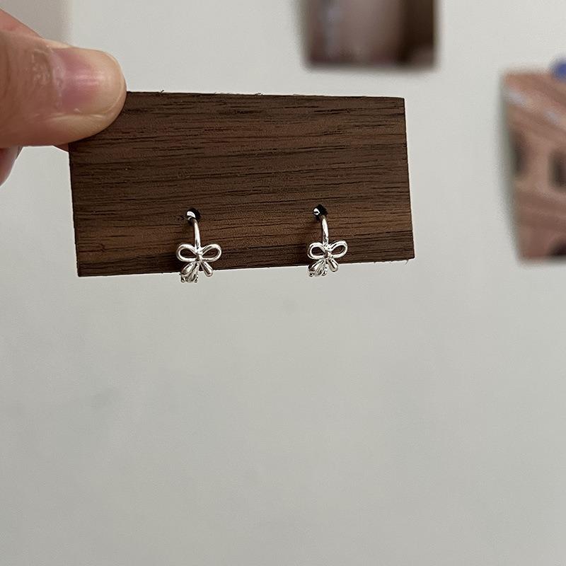 Иглы для ушей из стерлингового серебра S925, новые темпераментные простые и маленькие серьги-пусеты, женские серьги, серьги для пирсинга ушей, серьги, предотвращающие блокировку, ювелирные изделия