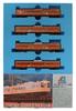 MicroAce N Gauge 105 Series 0 Orange Kabe Line Central Car Set of 4 A0393 Model Train Air-Conditioned