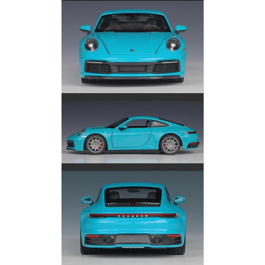 Welly 1/24 Porsche 911 Carrera 4S Металлическая Модель Автомобиля Литье под Давлением и Игрушечные Транспортные Средства Коллекционная Игрушка Автомобиль Подарок Мальчику на День Рождения