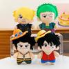 Плюшевая игрушка One Piece Луффи Эйс Зоро Санджи Коллекционный подарок для фанатов
