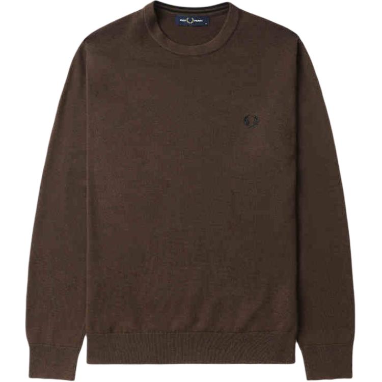 Fred Perry Мужской трикотаж С круглым вырезом Умеренный FPXKNK9601XML