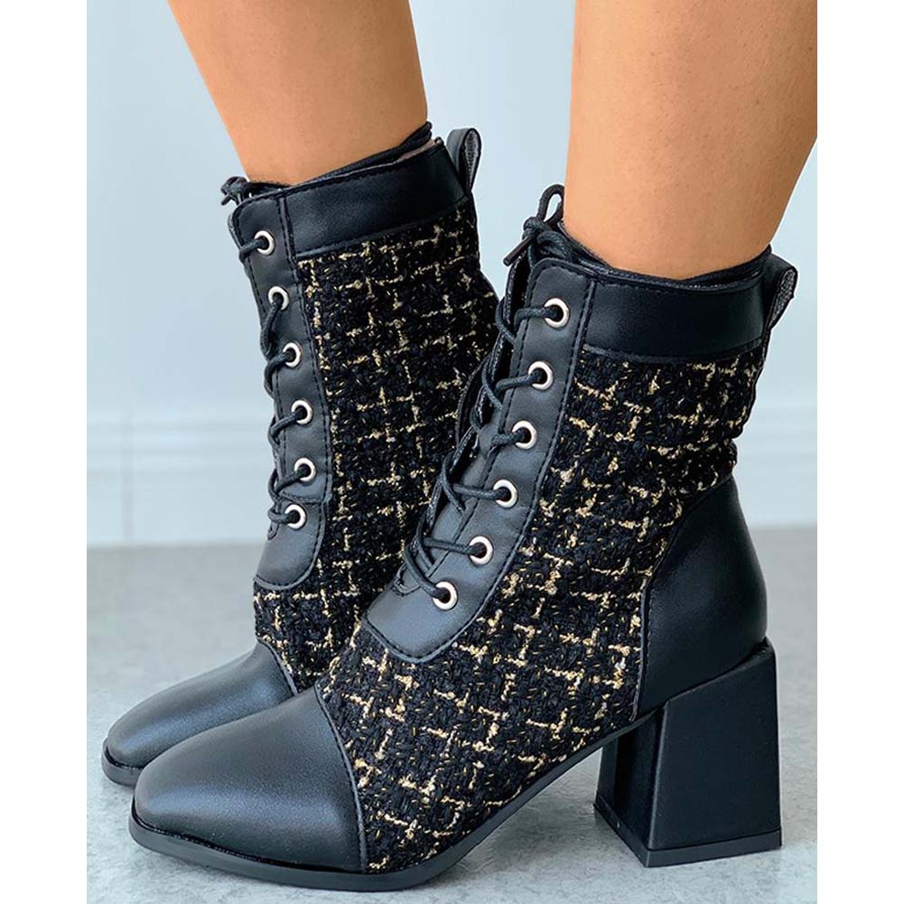 Ботинки «Мартенс» Женские универсальные женские тонкие ботинки на толстом каблуке со строчкой в ​​британском стиле Ботильоны