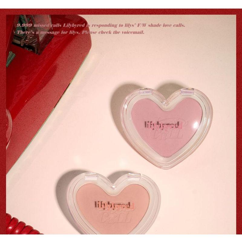 lilybyred Luv Beam Blur Румяна Love Call Edition - 2 цвета