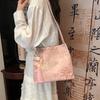 New Chinese Style Retro Bag Silk Jacquard Fashionable Minimalist Bag Shoulder Diagonal Cross Women's Shopper Totes CLE