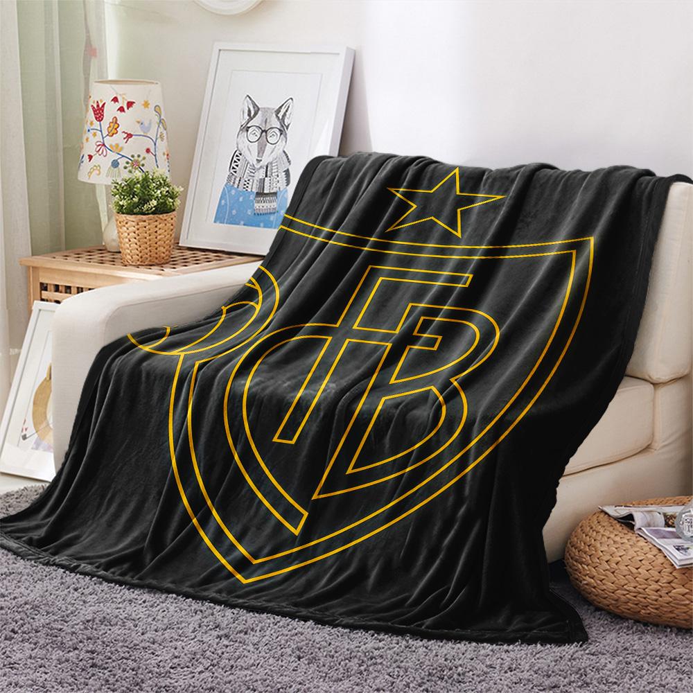 FC Basel FlAannel Blanket, High quality Comfortable for All Seasons, Home Decor, Warmth and Comfort