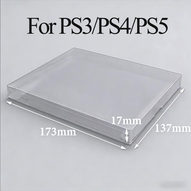 1-5 шт. Прозрачный кейс для хранения игровых карт для PS5/PS4/PS3 - Пылезащитный защитный дисплейный бокс для хранения