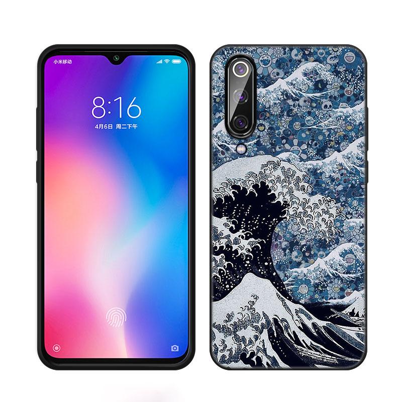 Чехол для телефона Japan Wave Anime Dragon для Xiaomi Mi A2 8 9 SE Note 10 10T 11 12 Lite 9T 11T 12S 12T Pro A3 6X 12X TPU черный чехол