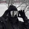 Мотоциклетные защитные очки для занятий спортом на открытом воздухе, горнолыжные, ветрозащитные и пылезащитные очки для езды по бездорожью, холодостойкие очки для езды