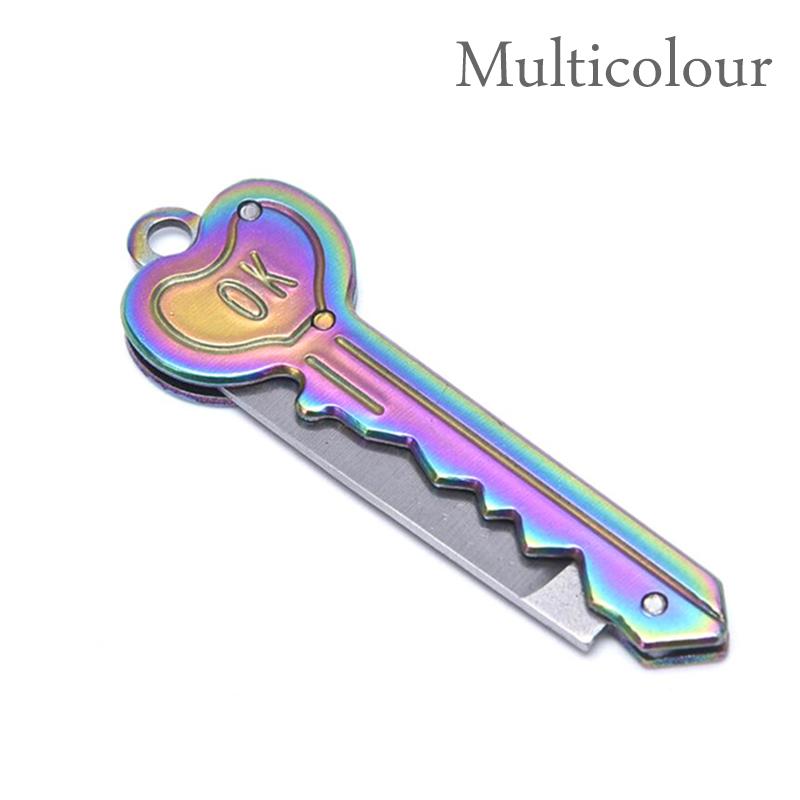 1 шт. брелок складной карманный нож мини-брелок для ключей из нержавеющей стали