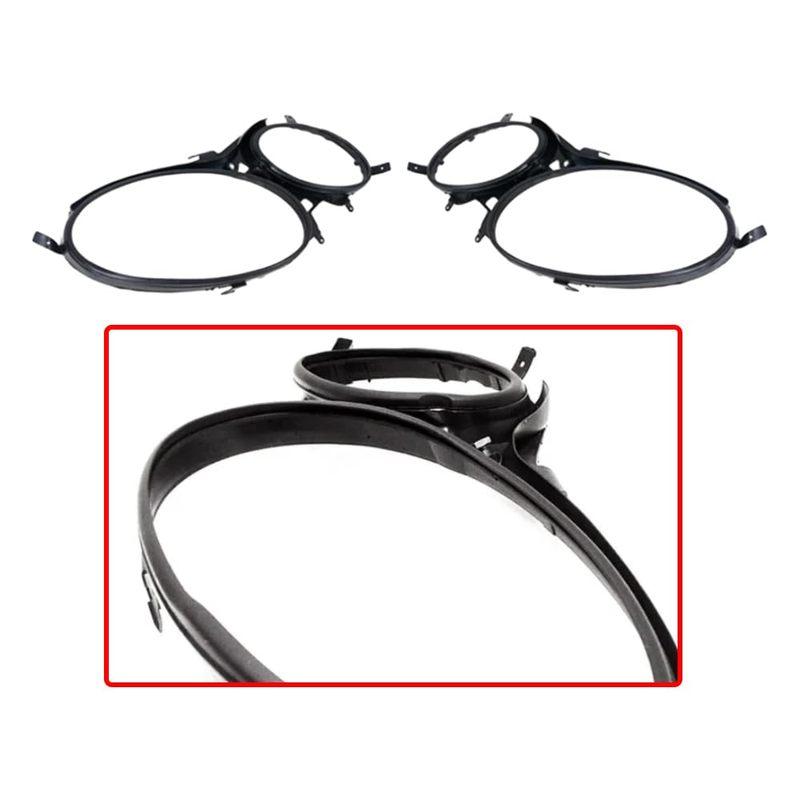 For Benz W211 2002-2008 Headlight Seal Strip Trim Ring Front Upper Headlight Cover Strips Upper Gasket 2118200512 2118200612
