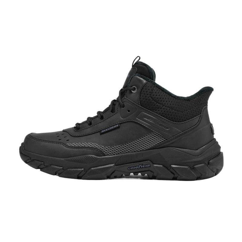 Skechers Santoro Модные Универсальные Короткие Снегоступы Мужские ботинки 211260-BBK
