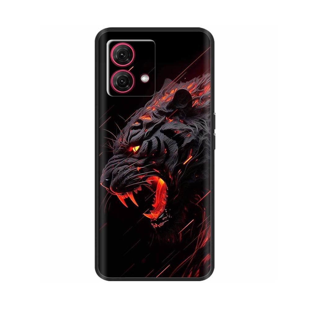 Shockproof Cover For Motorola G84 5G Case Animals Painted Soft Silicone Bumper Phone Back Cover For Moto G84 5G Protective Cases