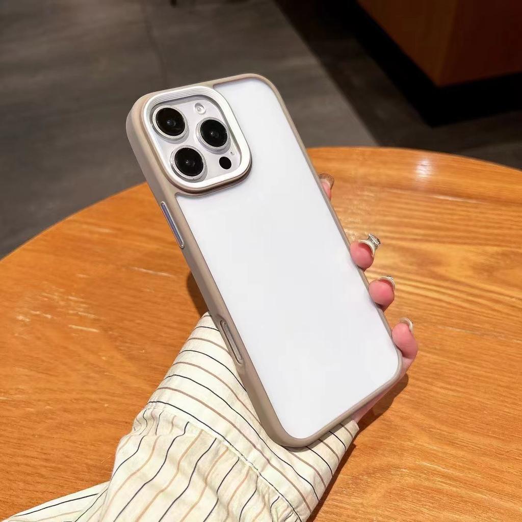 Применимо к iPhone 16 Цвет Матовый Чехол для Телефона Apple 14 ProMAX Ощущающий Кожу Полупрозрачный Чехол Youdian 15