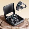 New Bluetooth Headset Wireless Hanging Ear Digital Display Without Ear Air Conduction Business Long Life