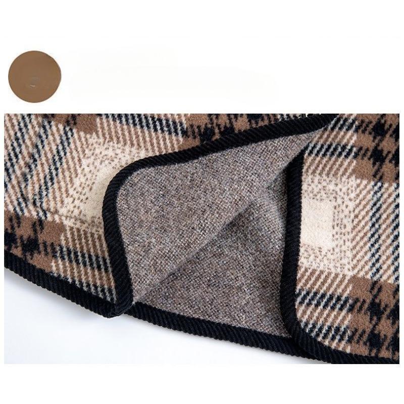 Unique Chinese Style Mom Cardigan with A Touch Elegant Lapel Collar for Middle-aged Women In Spring and Autumn