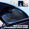 Car Windshield Sunshade Umbrella UV Rays Sun Protection Heat Blocking Foldable Universal SUV Truck Automotive Front Window Sun Visor Protector Cover