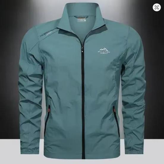 Men Summer Windbreaker Zip Pockets Uv Sun Protection Jackets Breathable Ultra-light Working Clothes Outdoor Skin Thin Coats Camp