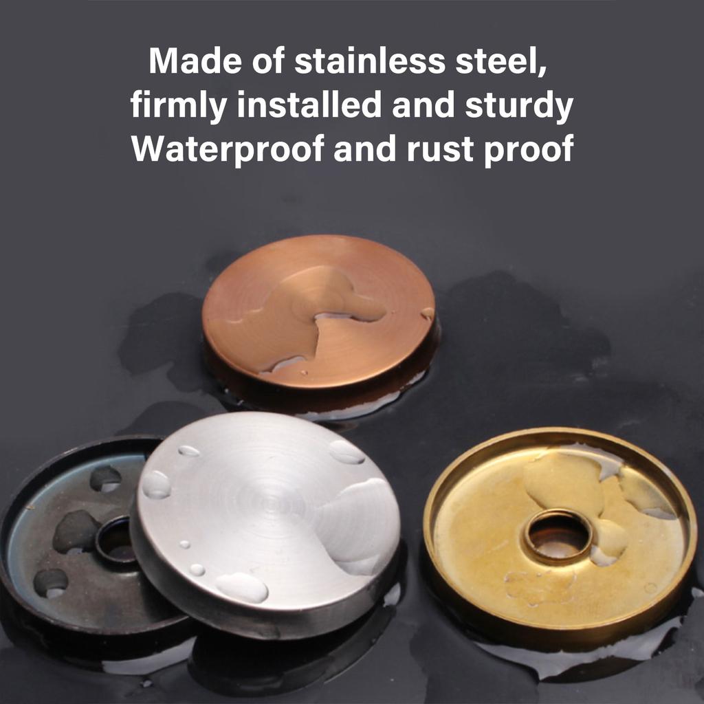 40 шт. Зеркальные винты со стальными декоративными колпачками Декоративные шляпки гвоздей Крышки для винтов для сантехники в ванной и на кухне