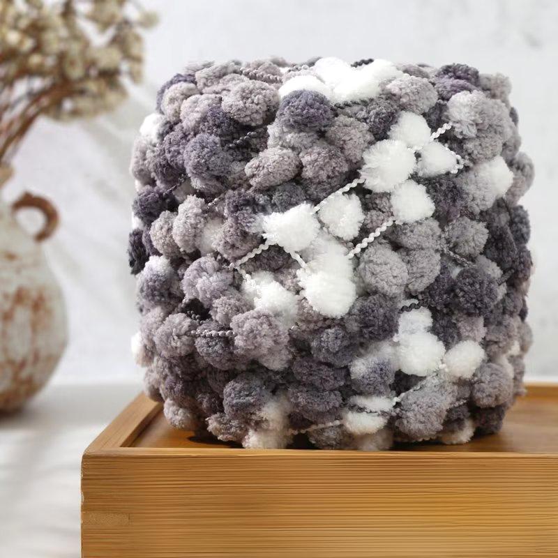 100 г Меланжевая швейная фурнитура Смешанный цвет Ручная работа Крючком Вязание Ткачество Толстая пряжа Плюшевая Многоцветная