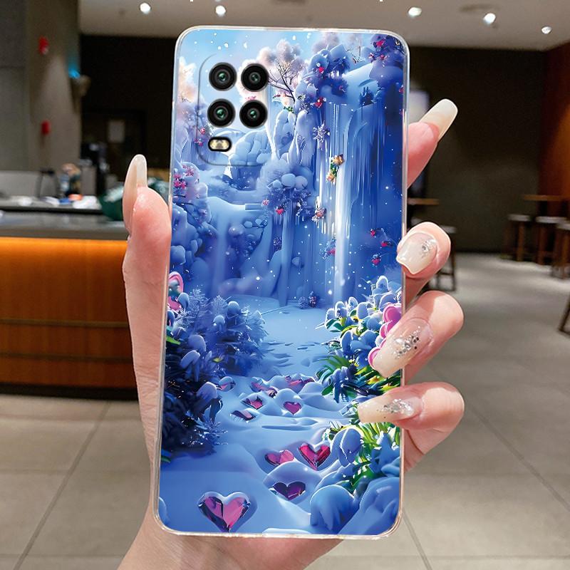 Casing For Xiaomi Mi 10 Lite 5G Youth Zoom Case Aesthetic Fashion Cute Cat Astronaut Silicone Back Cover Transparent Phone Case