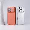 Матовая защита объектива камеры для чехла телефона для iPhone 17 17 Pro Max 16 1 14 13 Матовый чехол с поддержкой беспроводной зарядки и магнитом