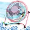 Mini Fan - BOOLING - Pink - Silent - 360° Tiltable - USB-A