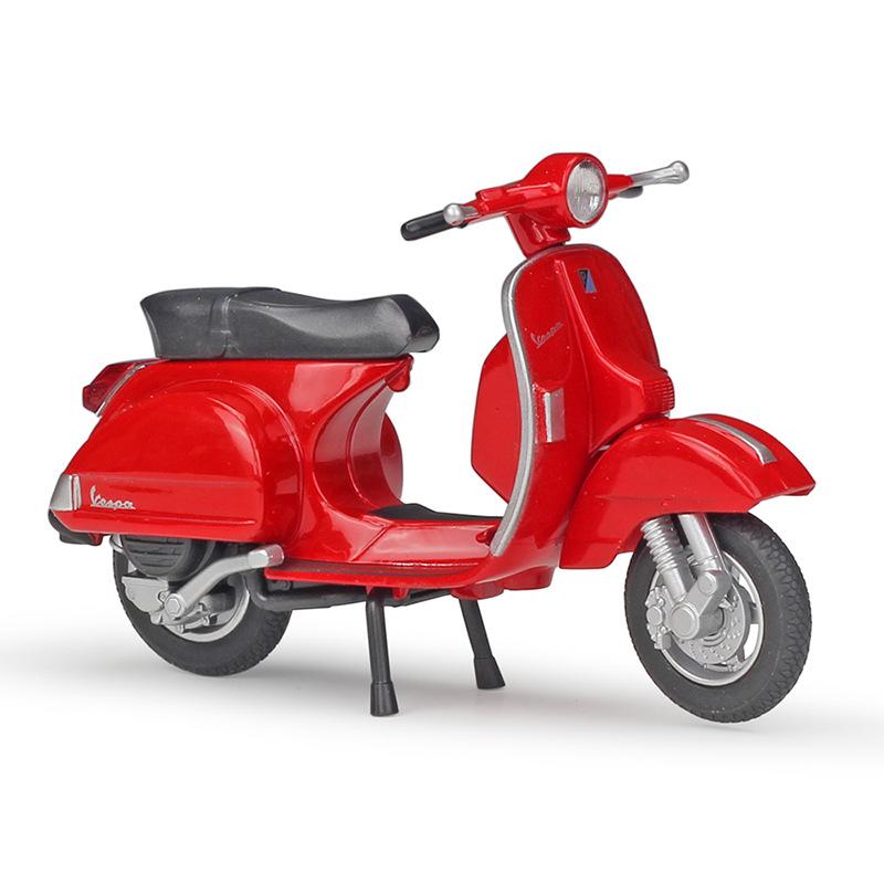Welly 1/18 2016 Vespa PX Сплав Масштабная Модель Мотоцикла Литье под Давлением Игрушечные Транспортные Средства Металлическая Коллекция Автомобилей Детские Игрушечные Транспортные Средства Подарок