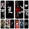 Прозрачный чехол для Xiaomi Redmi Note 10 9 8 Pro 9S 10S 7 K40 9A 8T 9C 9T 8A силиконовый чехол для телефона Soft Shell Death Note аниме Fundas