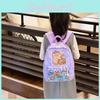 Adorable Cartoon Nylon Backpack For Kids With Lightweight Design In Multiple Colors