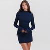 Сексуальное облегающее платье с длинным рукавом Bodycon для вечеринок Женское