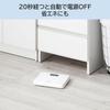 Компактные весы Tanita WH включаются, когда вы встаете на весы размера B5 HD-660, Белые, это, Прибл.