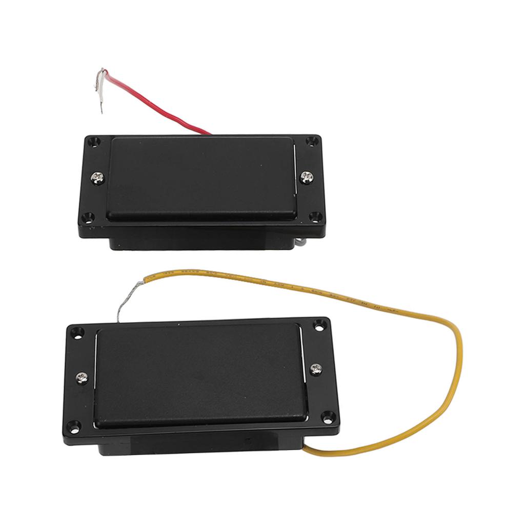 Звукосниматель для электрогитары, металлический бриджевый и нековый, с закрытым двойным звукоснимателем, части музыкального инструмента