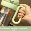 Leak-proof Sports Water Bottle Food Grade Tea Partition Cup Tea-water Separation Cup  School