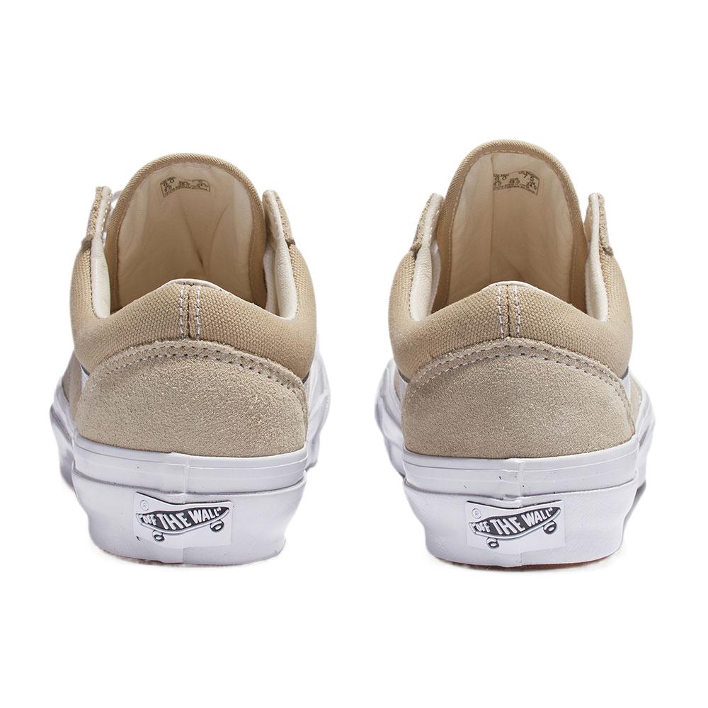 Vans Premium Old Skool Casual Fashion Low Top Canvas Shoes Unisex Sneakers Beige VN000D56YKD1