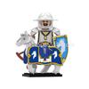 MOC Medieval Military Lion Knight Building Blocks Accessories Castle Soldier Shield Armor Model Toy Gift Mini Brick E023 Weapons
