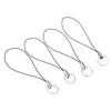 10Pcs Clasp Rope Keychains Hooks Mobile Phone Strap Keyring Bag Accessories
